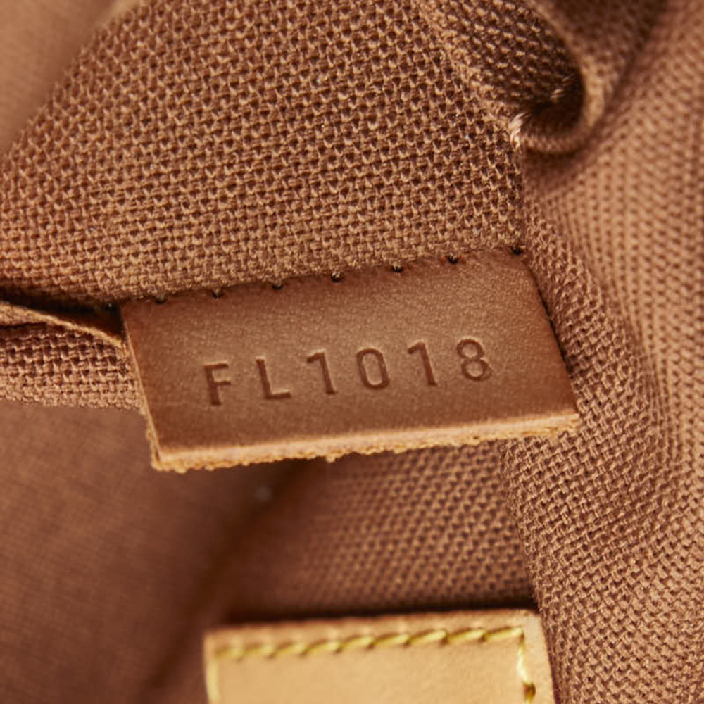 LOUIS VUITTON Authentic Brown Monogram Leather Lockit Tote Bag - Picture 12 of 12